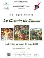 Affiche colloque Graphè "Le chemin de Damas"