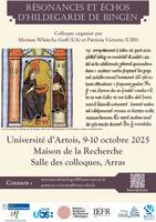 Affiche Colloque Hildegarde de Bingen
