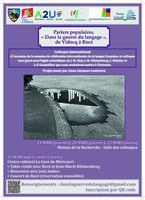 Affiche colloque "Parlers populaires"