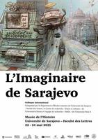Affiche colloque "L'imaginaire de Sarajevo"