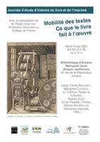 JE histoire du livre et de l'imprimé